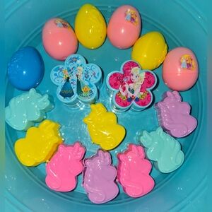 Unicorn Frozen Easter Eggs Fillable 16 Pc